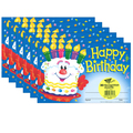 Trend Enterprises Happy Birthday Cake Recognition Awards, 30 Per Pack, PK6 T81017